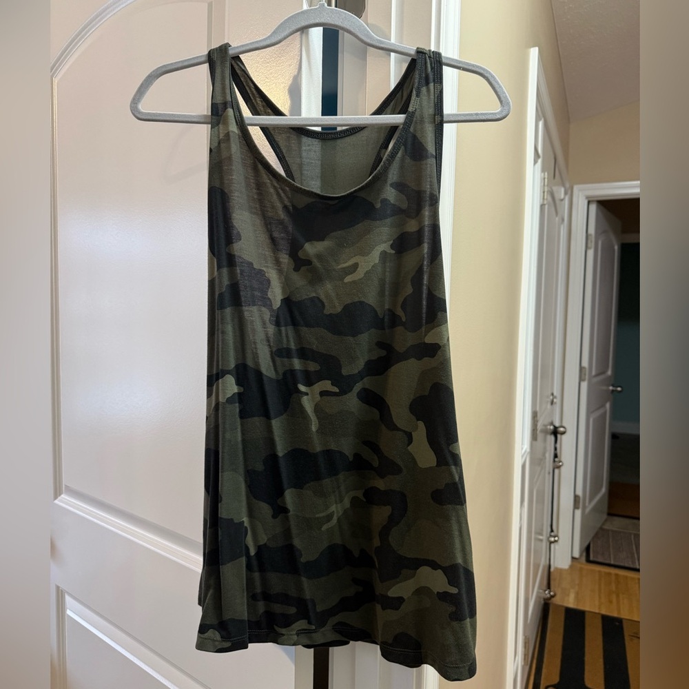 Old Navy Camouflage Racerback Tank Top